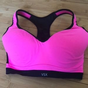 Hot pink Victoria’s Secret sports bra 32ddd